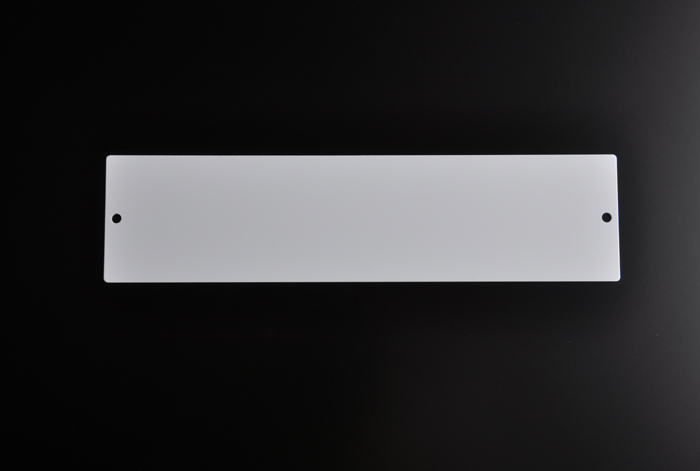 PVC標牌45180mm單邊各1孔 可打印標牌